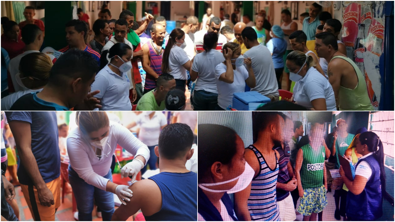Distrito coordinó jornada de Salud Pública en la cárcel Rodrigo de Bastidas Distrito coordinó jornada de Salud Pública en la cárcel Rodrigo de Bastidas
