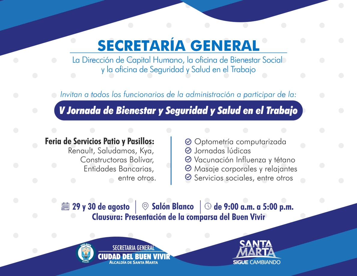 Jornada de Bienestar, Seguridad y Salud en el Trabajo