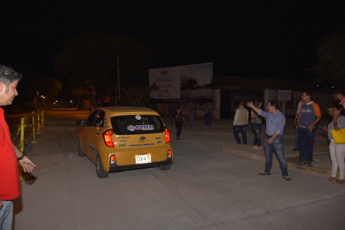Alcalde Martínez habilita el carril norte de la calle 22