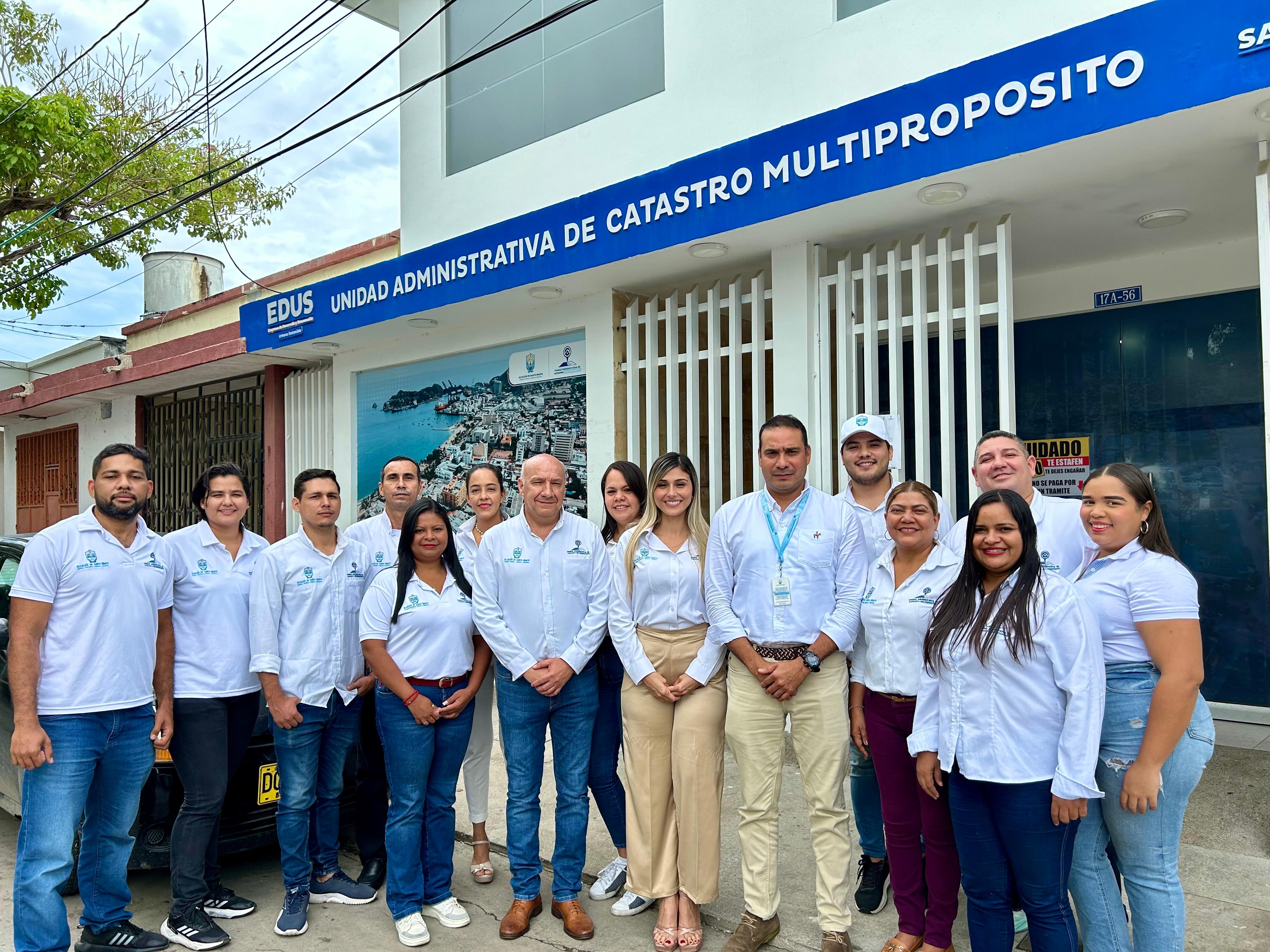 Alcaldía de Santa Marta le apuesta a la organización del territorio con la Unidad de Catastro Multiproposito rumbo a los 500 años