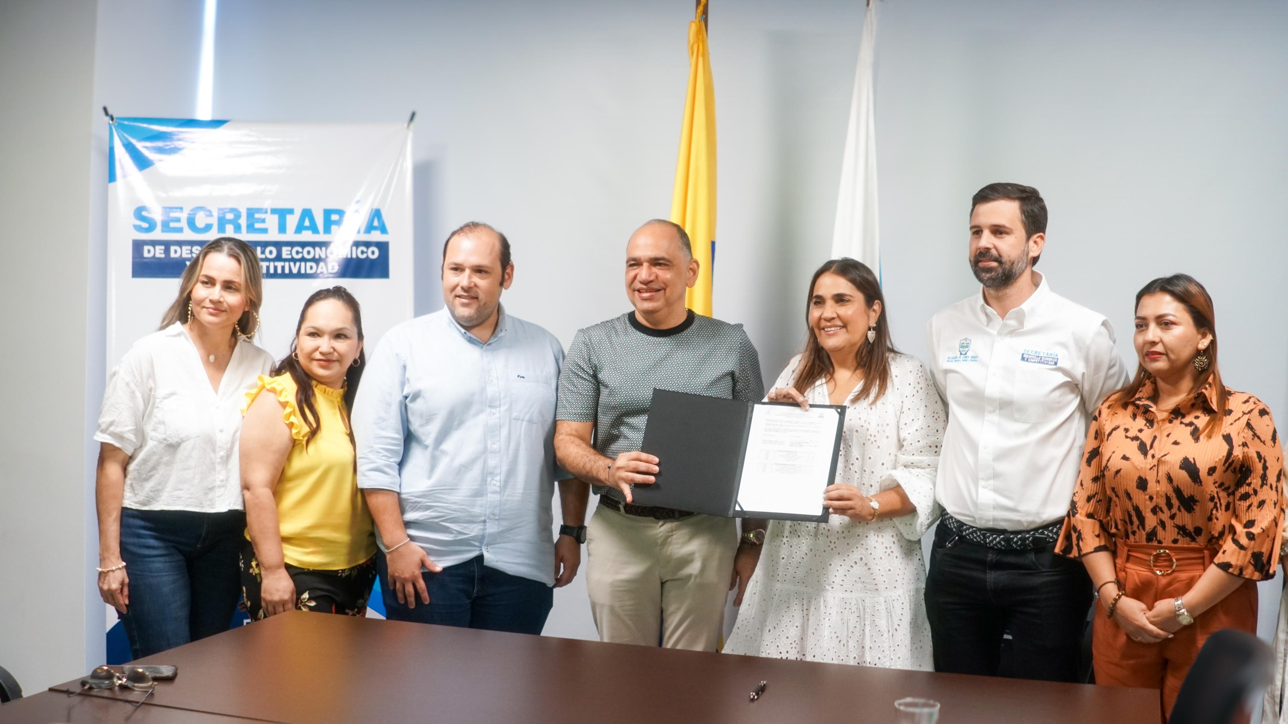 Alcaldía y Cámara de Comercio firman convenio de asociación para impulsar el desarrollo, la innovación y la competitividad