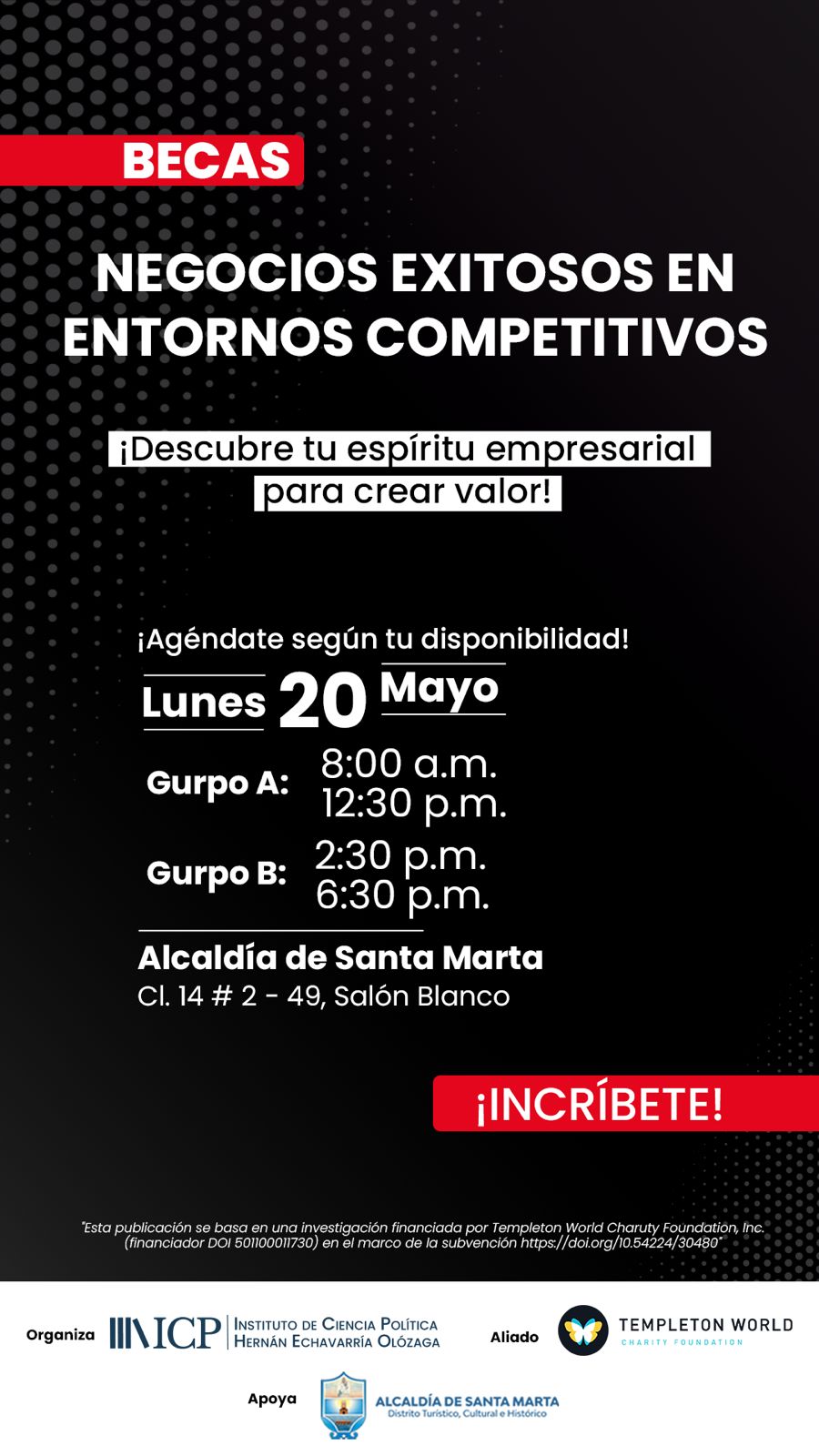 Conozca cómo debe inscribirse en el curso ‘Negocios exitosos en entornos competitivos’