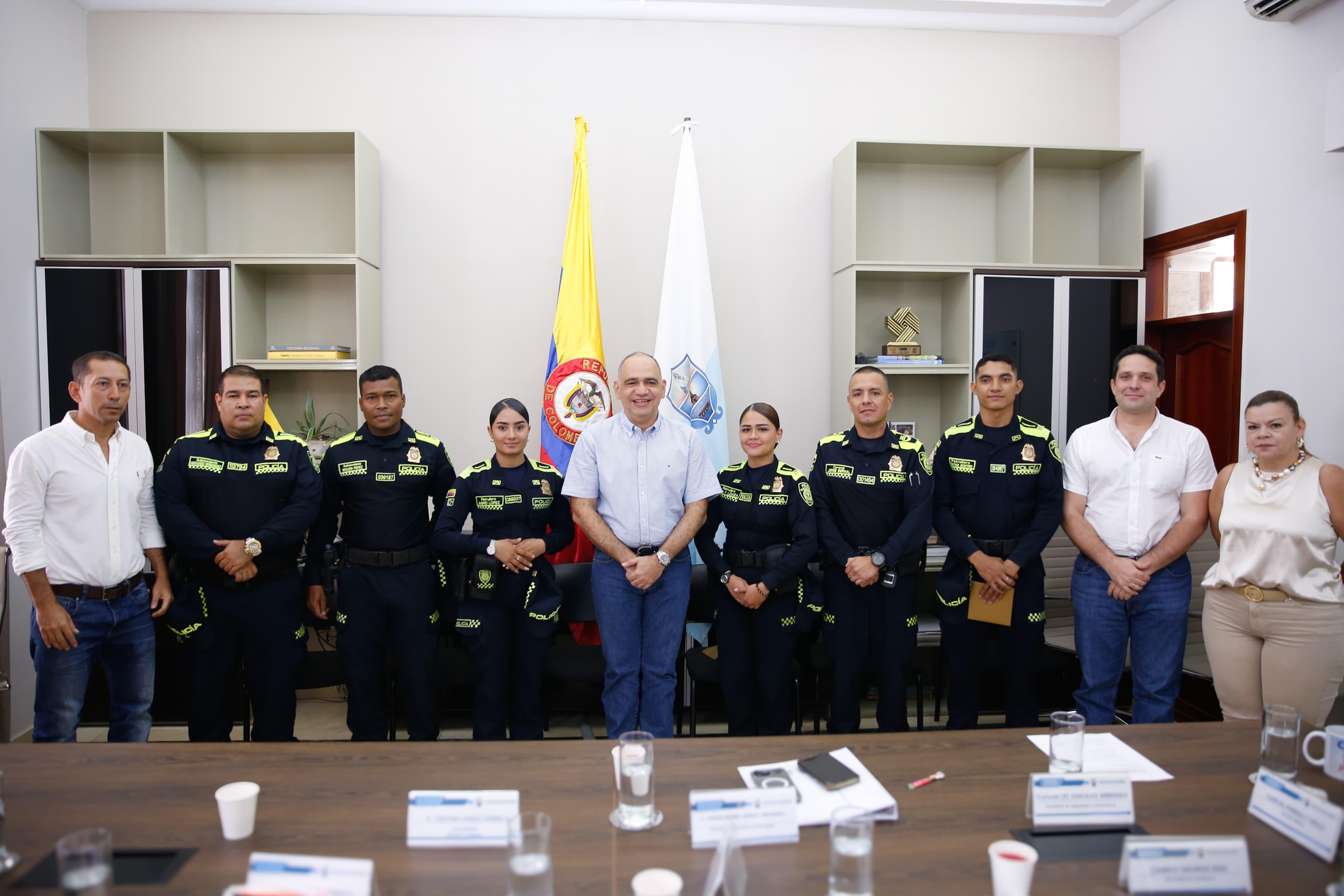  Alcalde Carlos Pinedo Cuello anuncia acciones contundentes para recuperar la seguridad en la ciudad 