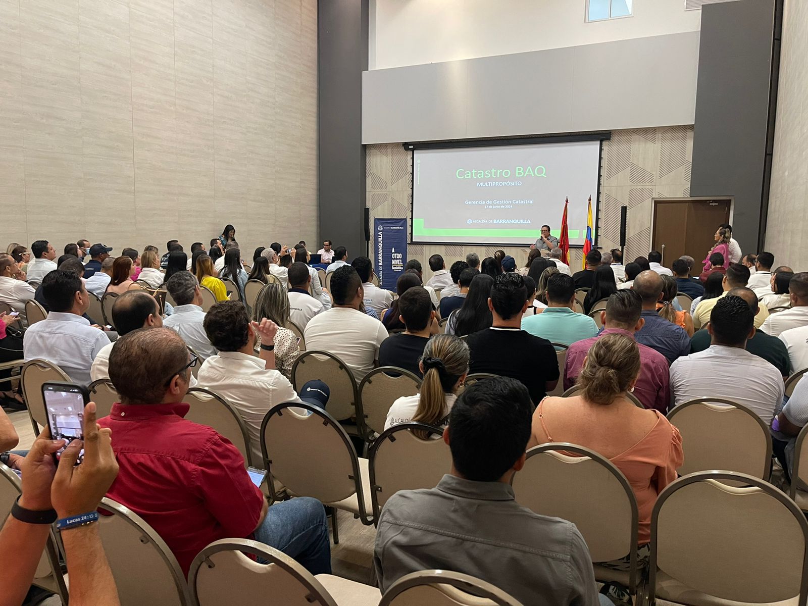 Distrito hace presencia en el lanzamiento del Observatorio Inmobiliario de Catastro en Barranquilla  