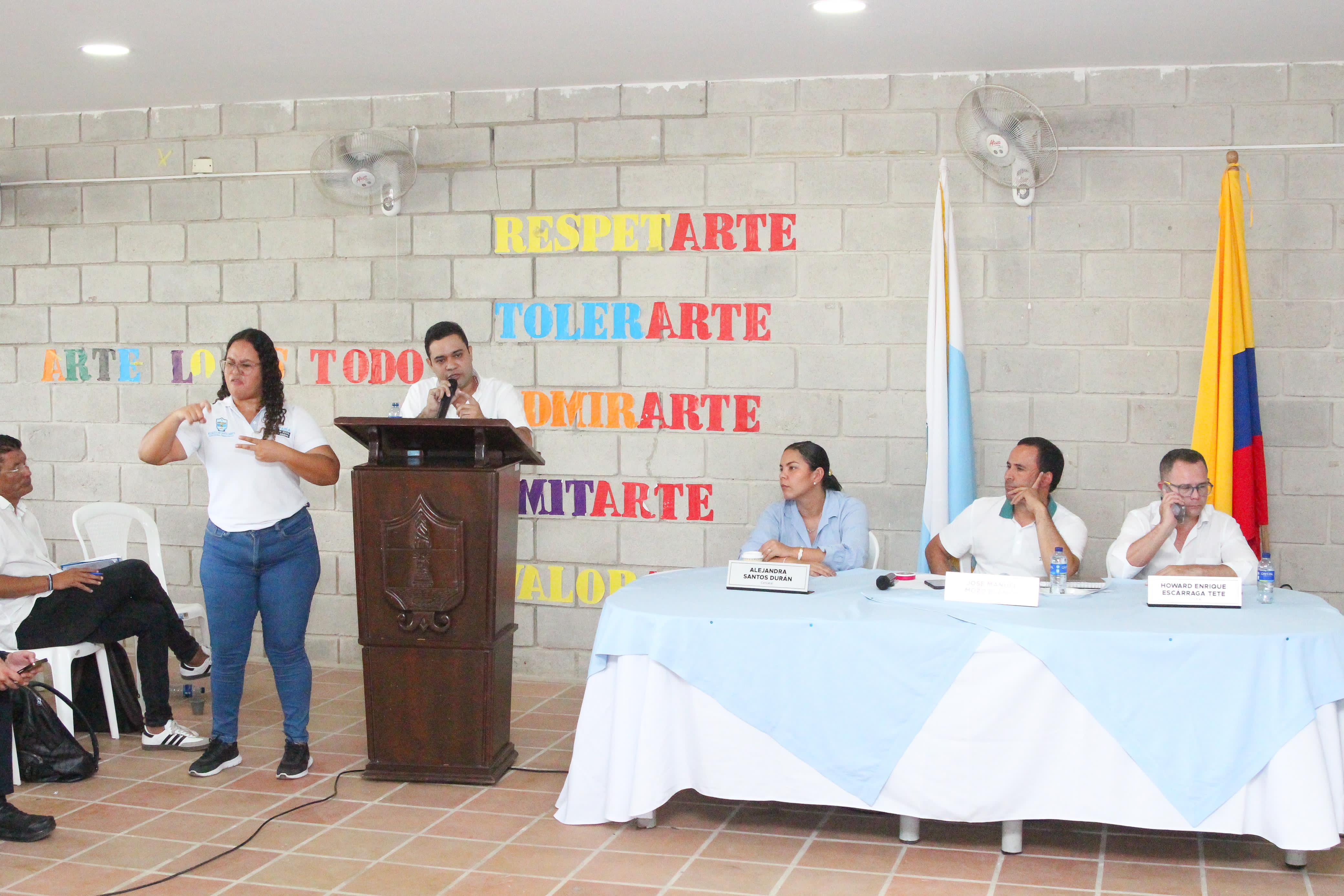 La transformación social llega a Bastidas: Intervención de David Farelo en Sesión Descentralizada del Concejo Distrital de Santa Marta