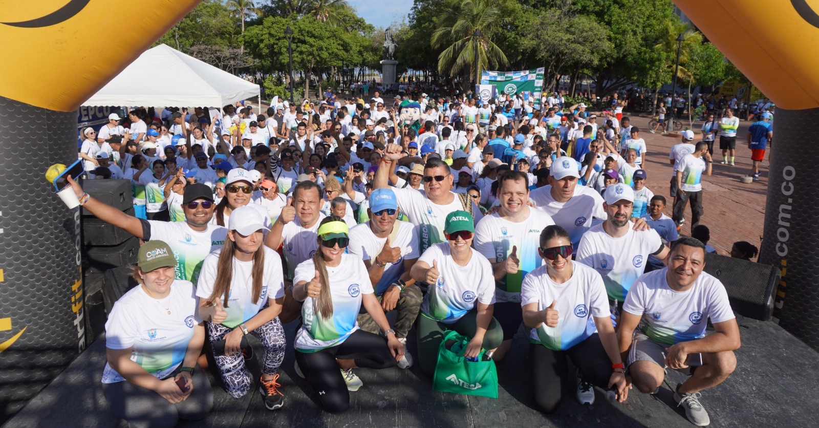 Gran éxito del PLOGGING en Santa Marta 2024: más de 1,500 ciudadanos participaron en esta actividad sostenible