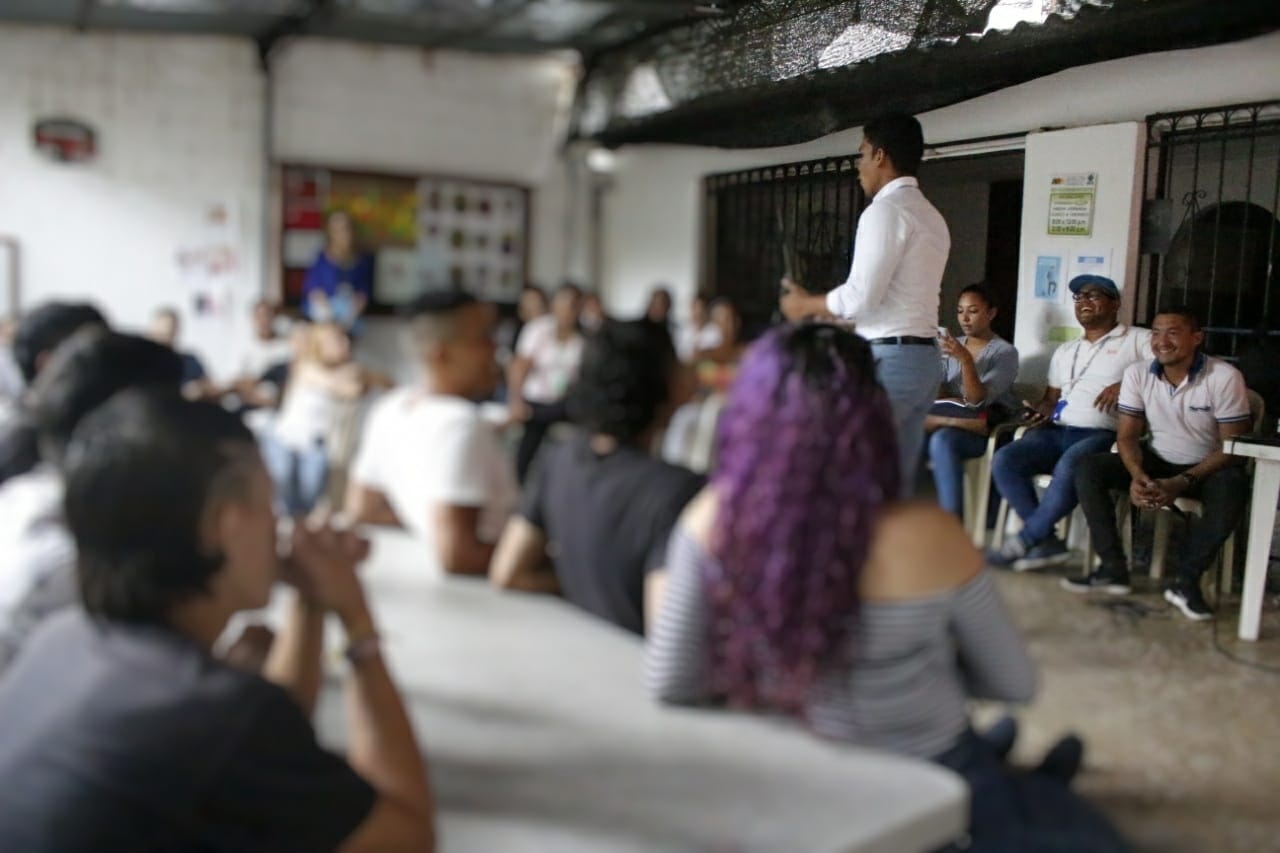 Distrito  capacitó en Comunicación Asertiva a jóvenes del SRPA
