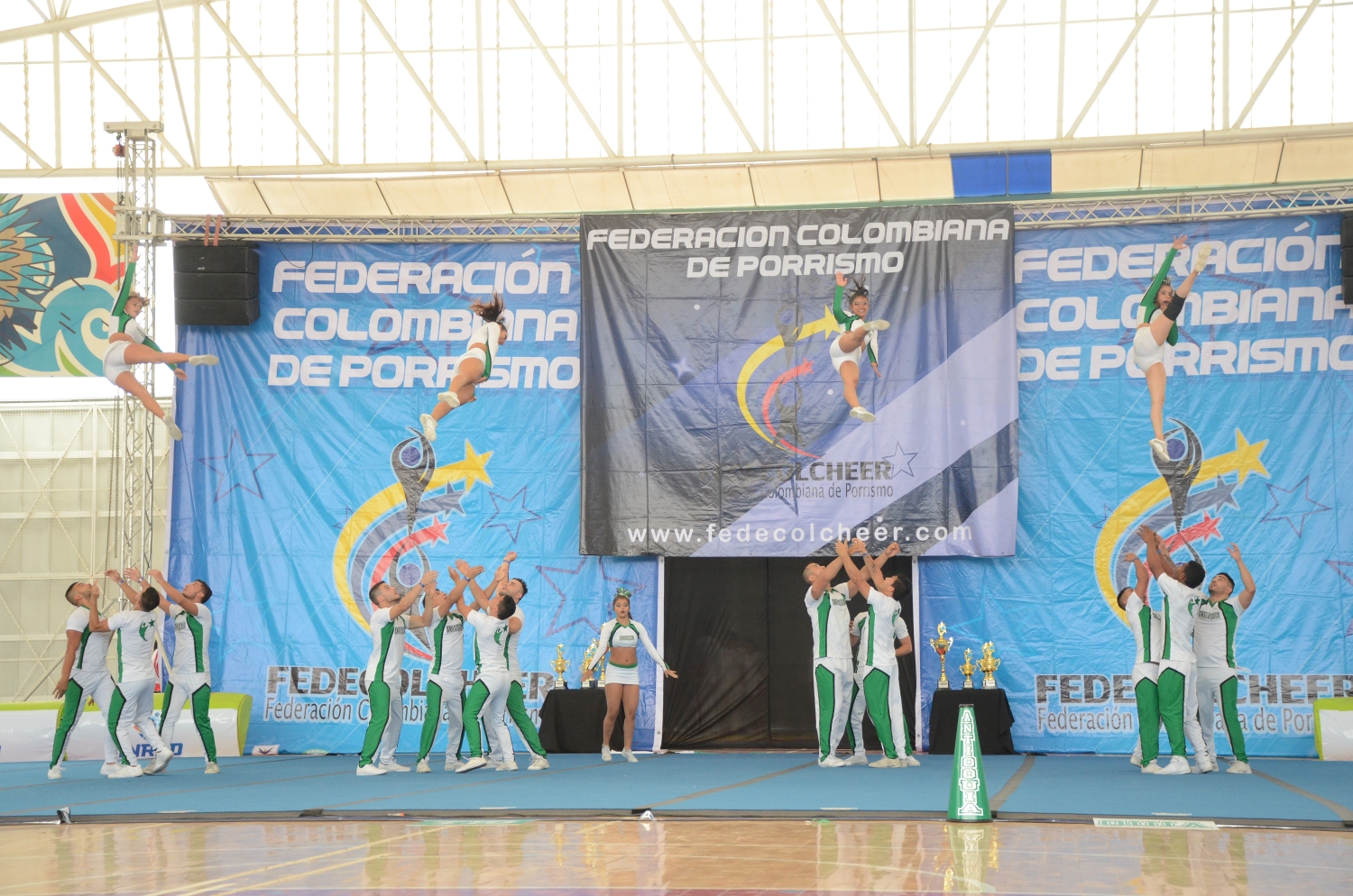 Coliseo Mayor del Cambio listo para recibir el Porrismo internacional