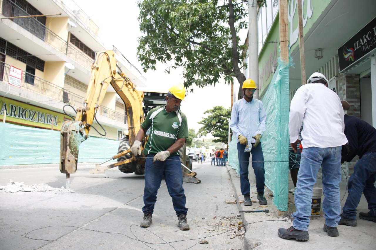 Avanzan las obras civiles del primer tramo de la carrera 5ta en su etapa de demolición
