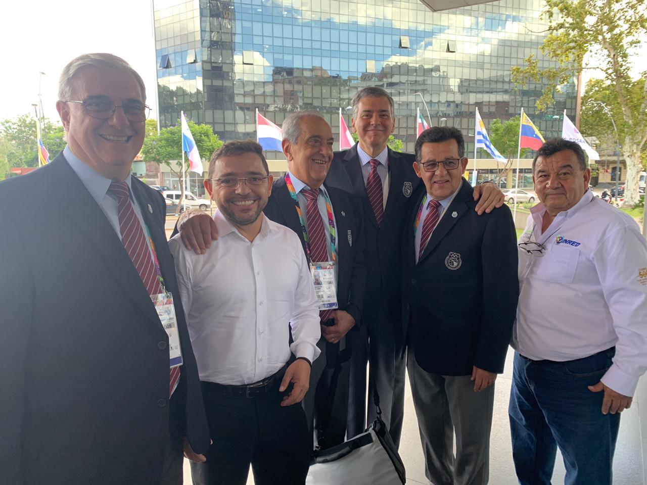 En Argentina, Alcalde de Santa Marta se reunió con Presidentes del Comité Olímpico de Odesur