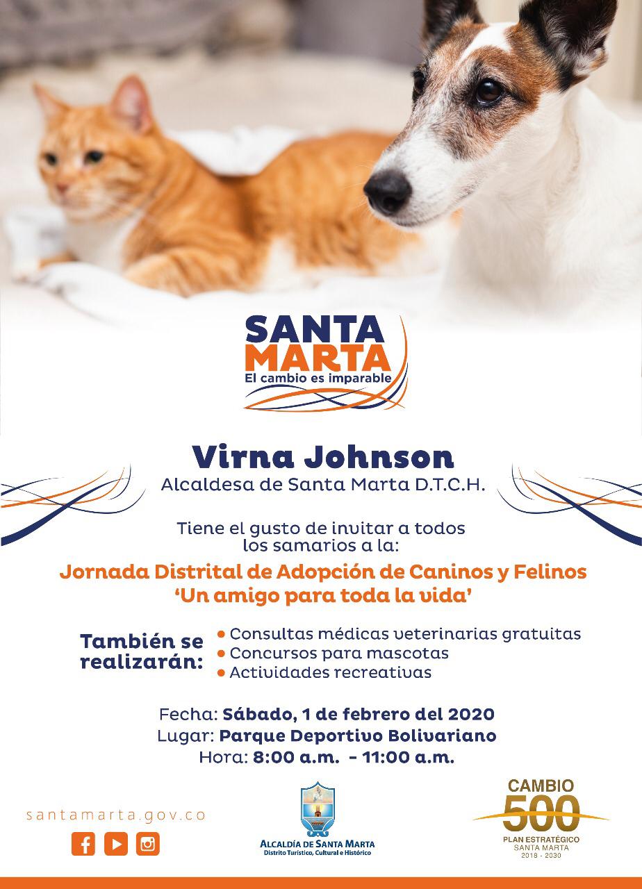 La Alcaldía organiza primera Jornada de Adopción de Caninos y Felinos