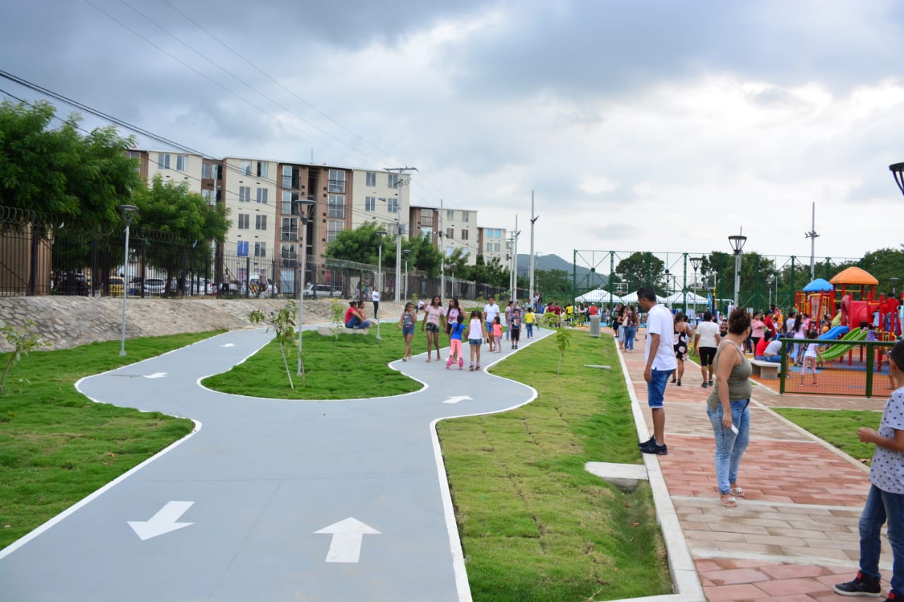 Parque del Sol, la nueva obra del Cambio que beneficia a 1.310 familias samarias Parque del Sol, la nueva obra del Cambio que beneficia a 1.310 familias samarias