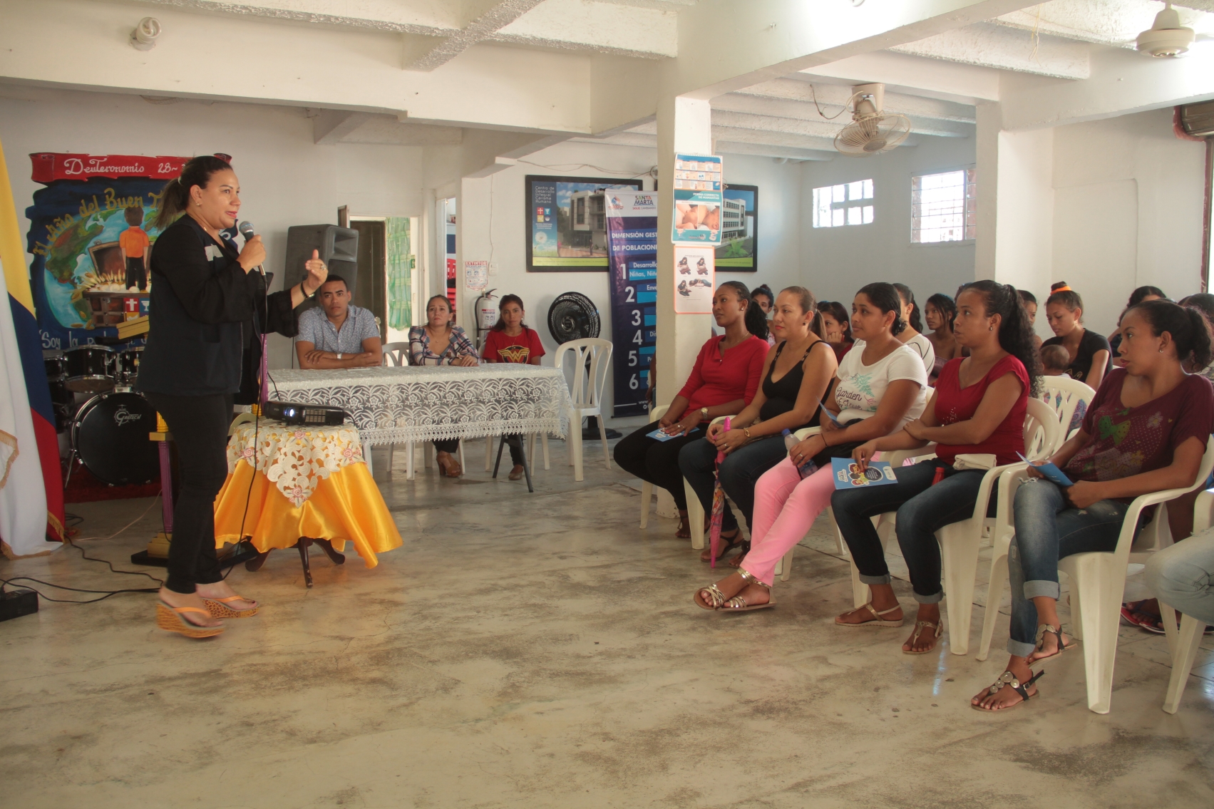 Distrito fortalece jornadas de lactancia materna y de prevención de infecciones respiratorias