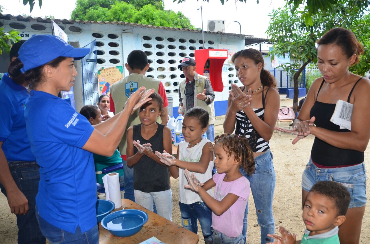 Distrito continúa desplegando acciones  por niños y niñas más sanos