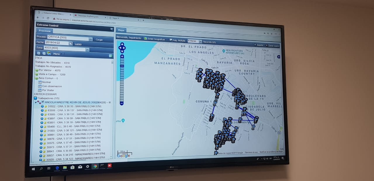 Essmar implementa tecnología de punta para proceso de lectura de medidores de agua