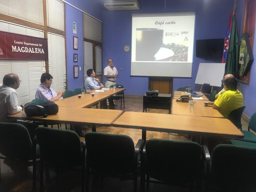 Alcaldía de Santa Marta se articula con el Comité Departamental de Cafeteros del Magdalena