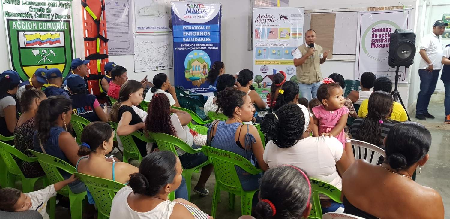 Distrito escogido por la OPS para iniciar Semana de Acción Contra los Mosquitos Distrito escogido por la OPS para iniciar Semana de Acción Contra los Mosquitos