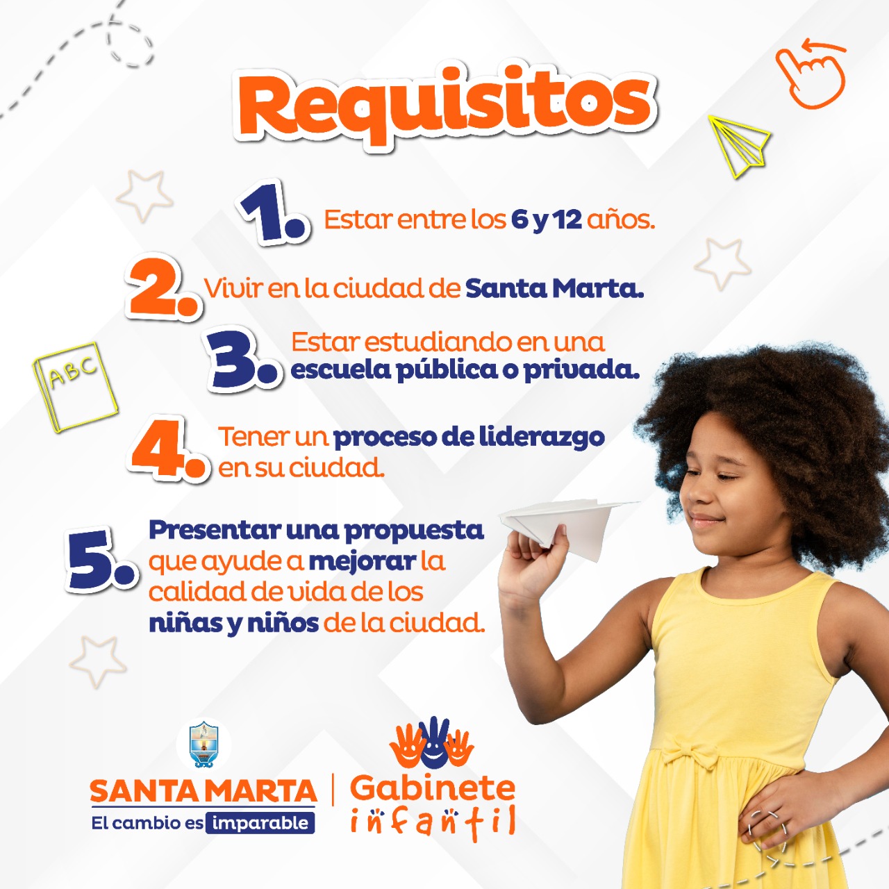 Continúan abiertas inscripciones para conformar Gabinete Infantil Distrital