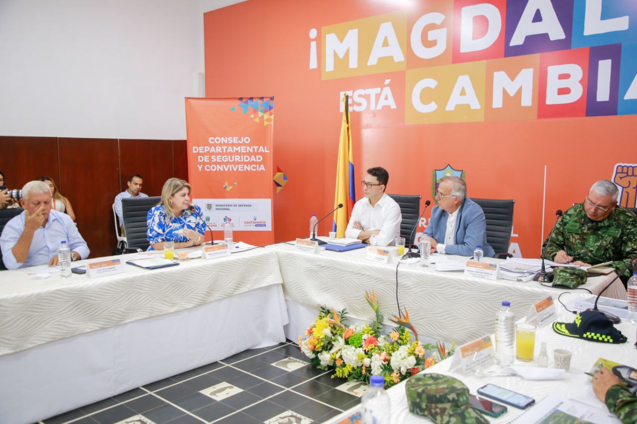 Alcaldesa Virna Johnson solicitó al Gobierno Nacional mayor inversión para fortalecer la seguridad del Distrito
