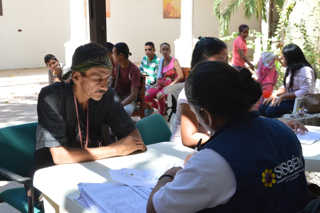 Jornada de sisbenización y documentos de identidad se toma el San Juan de Dios