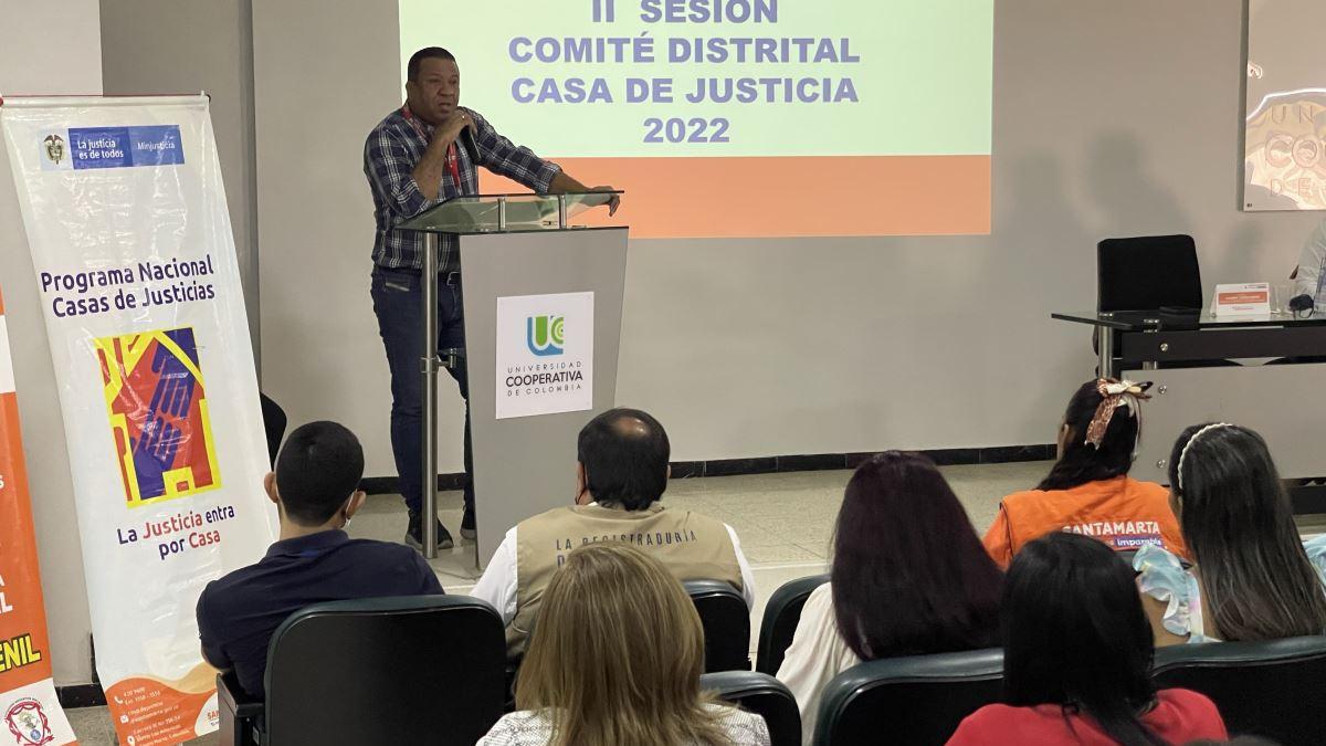 Distrito brinda atención para resolución de conflictos a más de dos mil personas en Santa Marta
