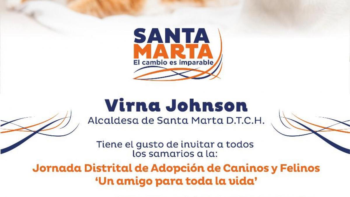 Este sábado, 1 de Febrero, será  la Jornada  Distrital de Adopción Canina y Felina