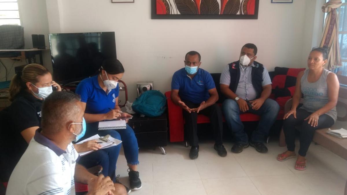 Distrito coordina acciones de seguimiento a la atención integral en salud
