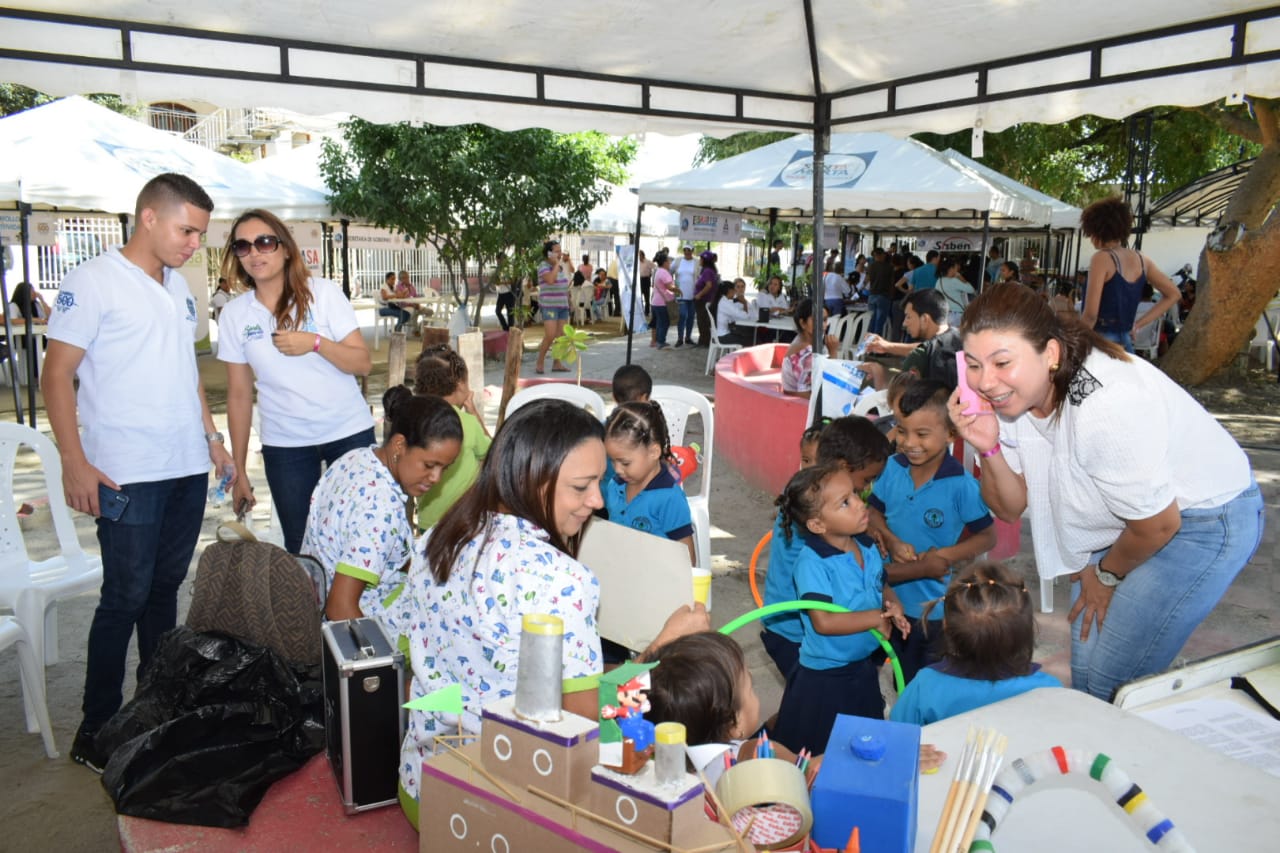 545 habitantes de ‘El Trébol’ se beneficiaron de 'Feria de la Equidad y el Buen Vivir'